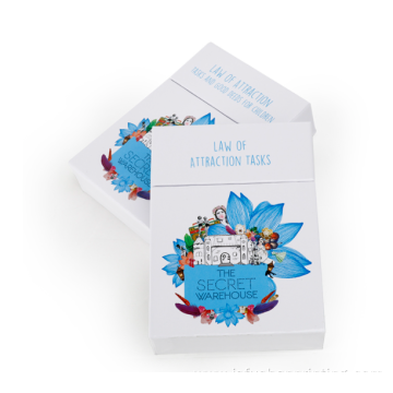 Custom Kids Flash Card Printing Card Deck